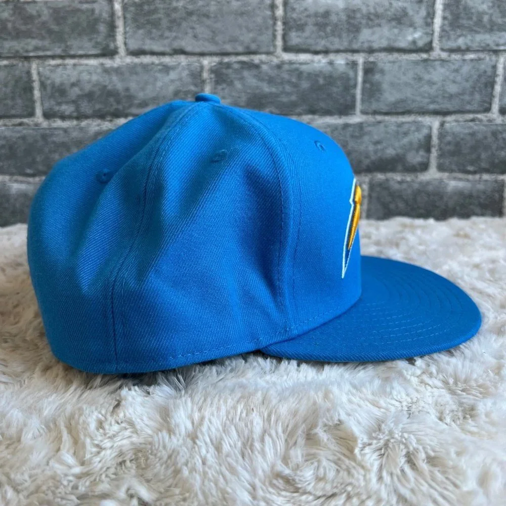 New Era Los Angeles Chargers Fitted Flatbill Hat